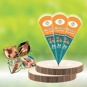 Henna Cone Powder (Fine Henna / Cloth Filtered Henna) Manufacturer in India